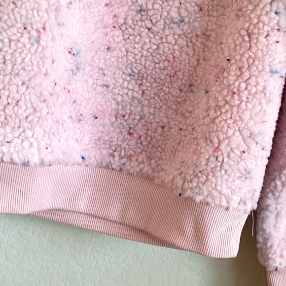 \All in Motion\ NWT Faux Shearling Pullover in Beyond Pink - Picture 8 of 16